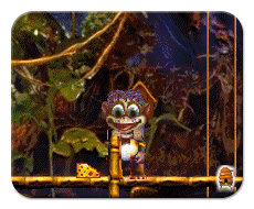 Creatures 1 Norn with a Smile in the Jungle