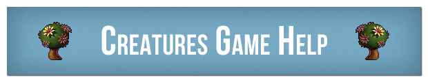 Creatures Game Help and Solutions Questions and Answers About the Creatures Games